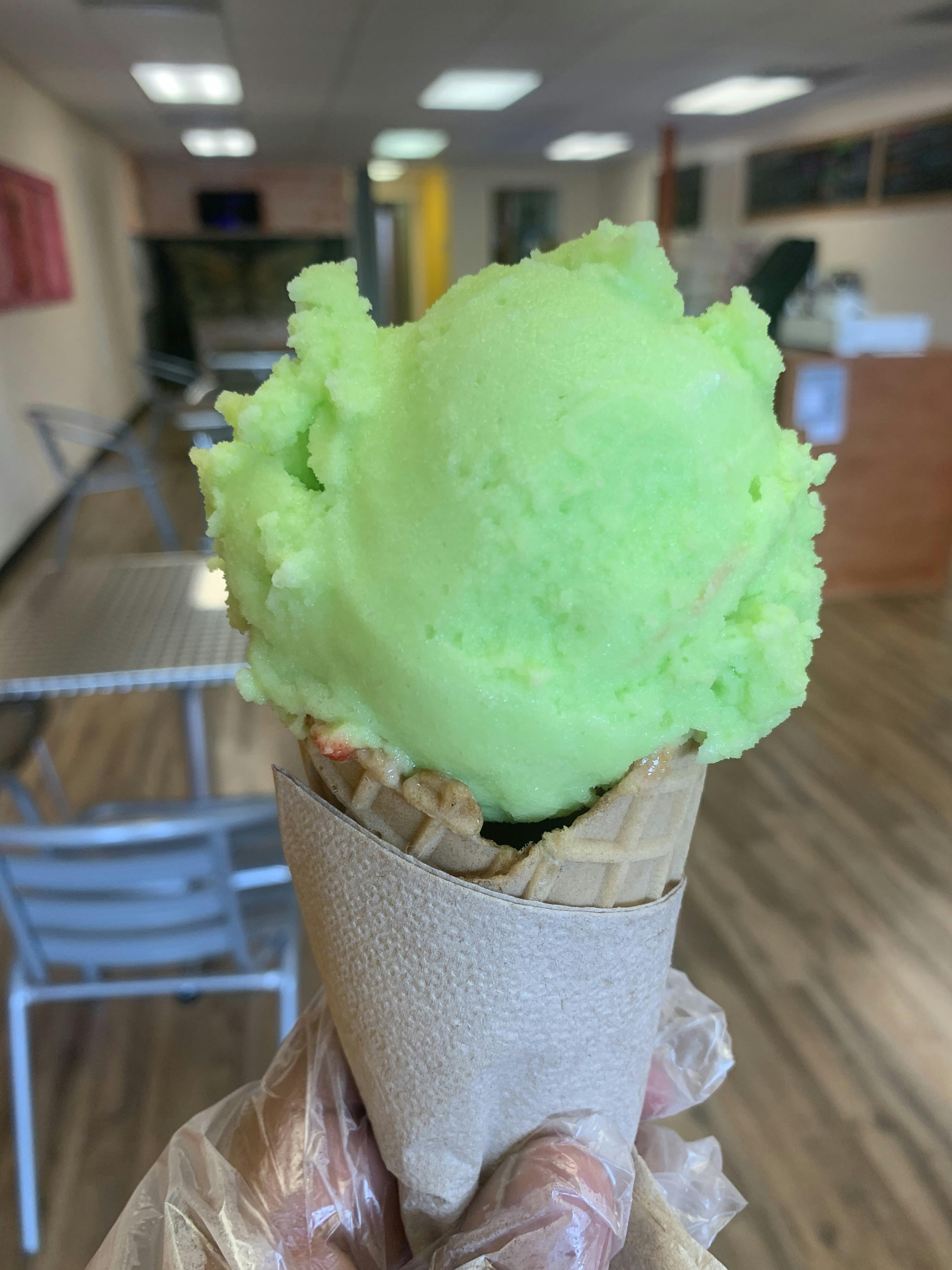 Lime Ice cream 